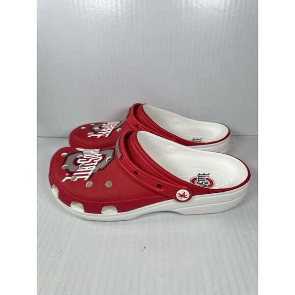 Crocs THE Ohio State Classic Clog Red Men’s Size 10 Brand New! main image 7